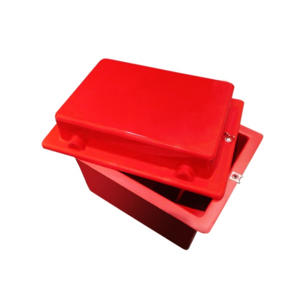 Racetech Standard Battery Box Red - BBL